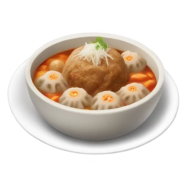 semangkuk bakso pedas sticker