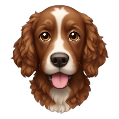 Brown Water dog sticker