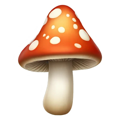 Fairy mushroom sticker