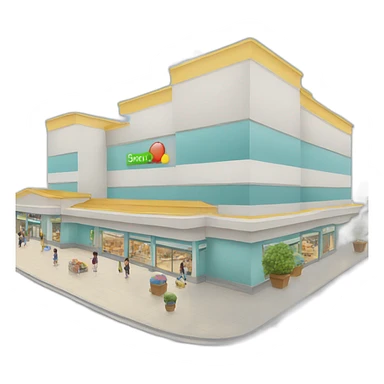 shopping mall sticker