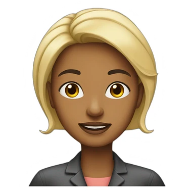 enterprising woman sticker