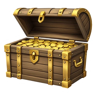treasure chest sticker