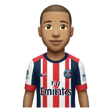 Mbappe at PSG in full growth  sticker