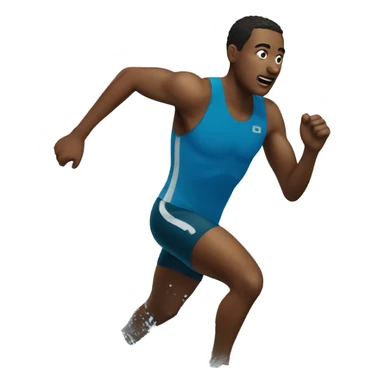 run in water sticker