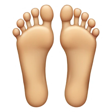 two feet sticker