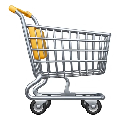 Shopping cart sticker