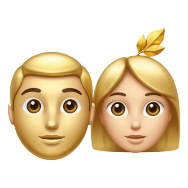 male and female symbol sticker