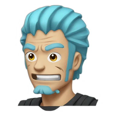 Franky one piece sticker