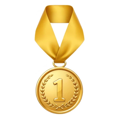 1st Place Medal sticker