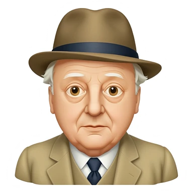 Sir John Betjeman sticker