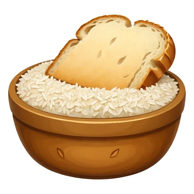 bread and rice sticker