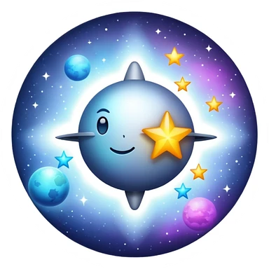 space star sticker