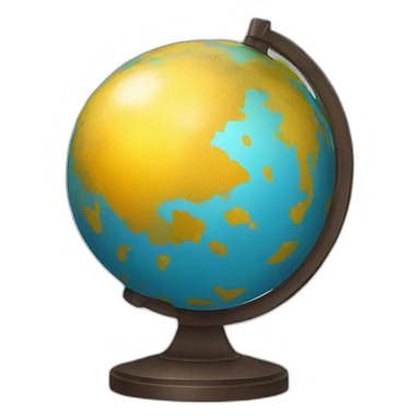 Globo enrredado sticker