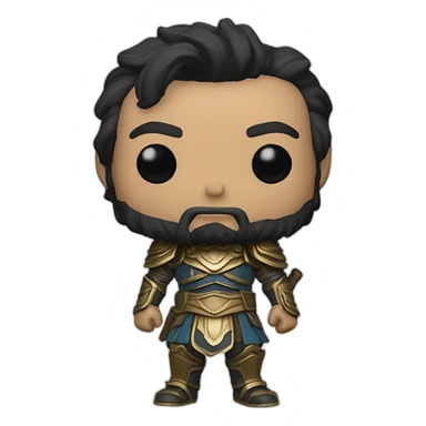 Funko pop Naryu Virian from tes online sticker