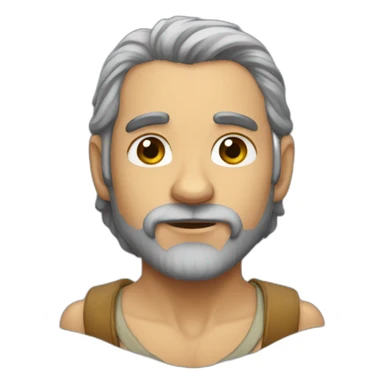 leon antropomorfisado sticker