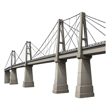 big bridge in usa sticker