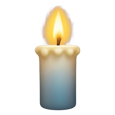 Candles glass sticker