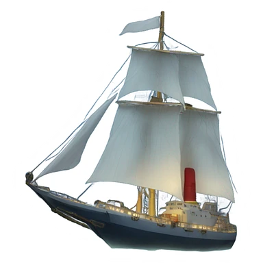 Light ship Arcturian  sticker