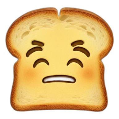 shit on toast sticker