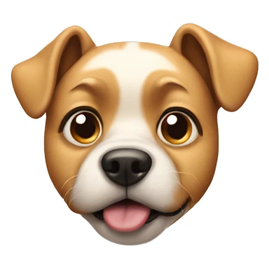 dog giving side eye sticker