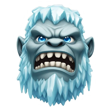 Giant ice troll sticker