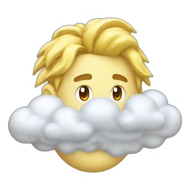 Cloud final fantasy sticker