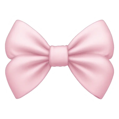 Light pink bows sticker