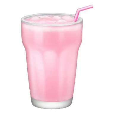 Light Pink drink sticker