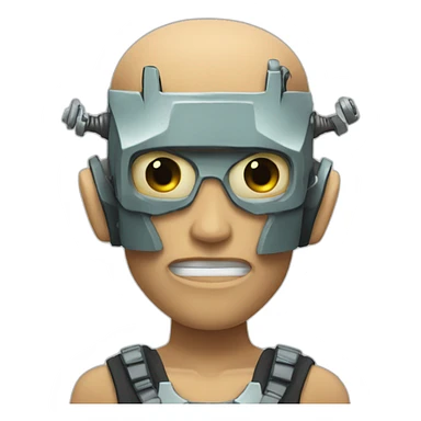 Franky cyborg sticker