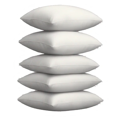 Stacked pillows sticker