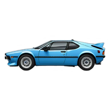 BMW M1 sticker