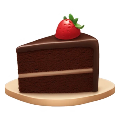 Chocolate cake sticker
