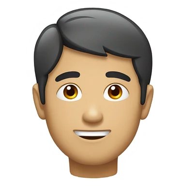 chico asiatico con ojos muy rasgados sticker