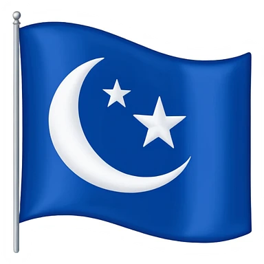 Göktürk bayrağı sticker