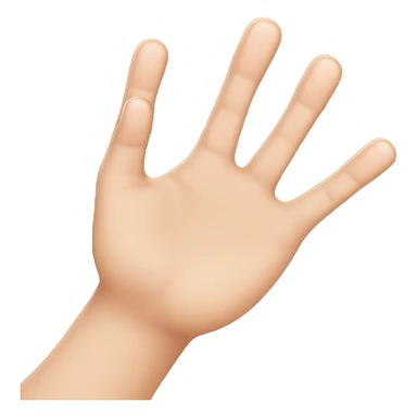three fingers  sticker