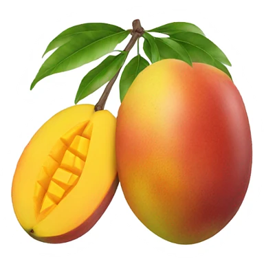 Realistic Mango sticker
