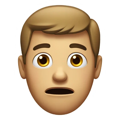 person looking shook sticker