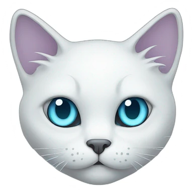 Ghost cat sticker