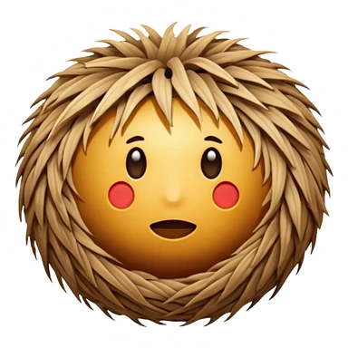 tumbleweed no face sticker