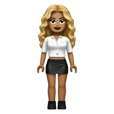BEYONCÉ lego full body sticker