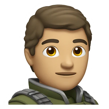 falcon soldier sticker