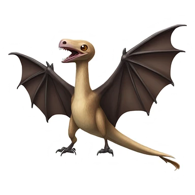 pterodactyl bat sticker