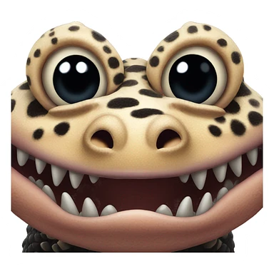 Gila Monster Face sticker