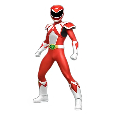 ultra power ranger full body sticker