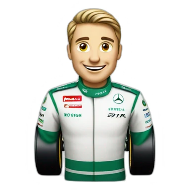 Formule 1 Mercedes sticker