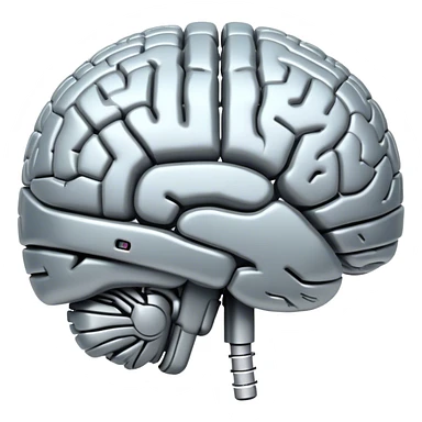 A human-brain interface where thoughts turn into digital code sticker