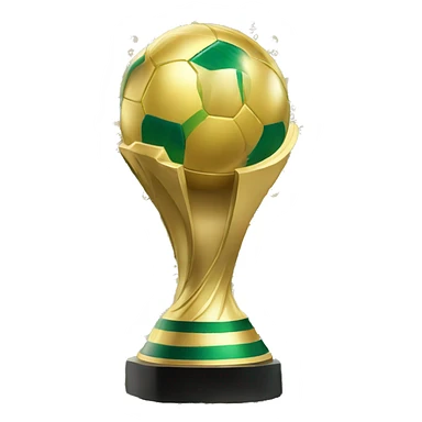 The world cup trofie sticker