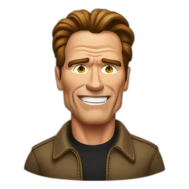 Schwarzenegger poet sticker