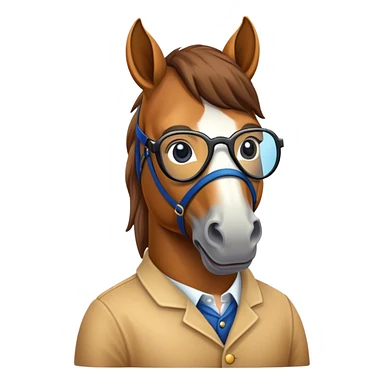 🥸🐴 sticker