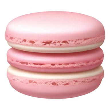 Light pink macaron sticker